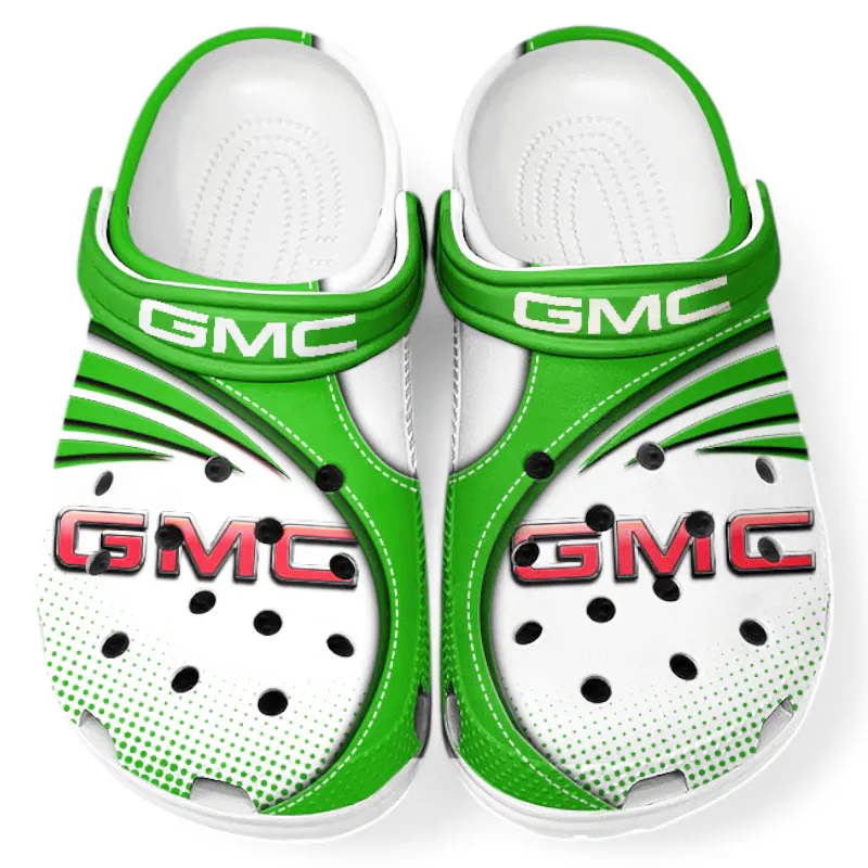 Green Custom Professional Grade Truck All Over Print Clog, Car Culture Inspired Footwear Gift for Men and Women CAR181