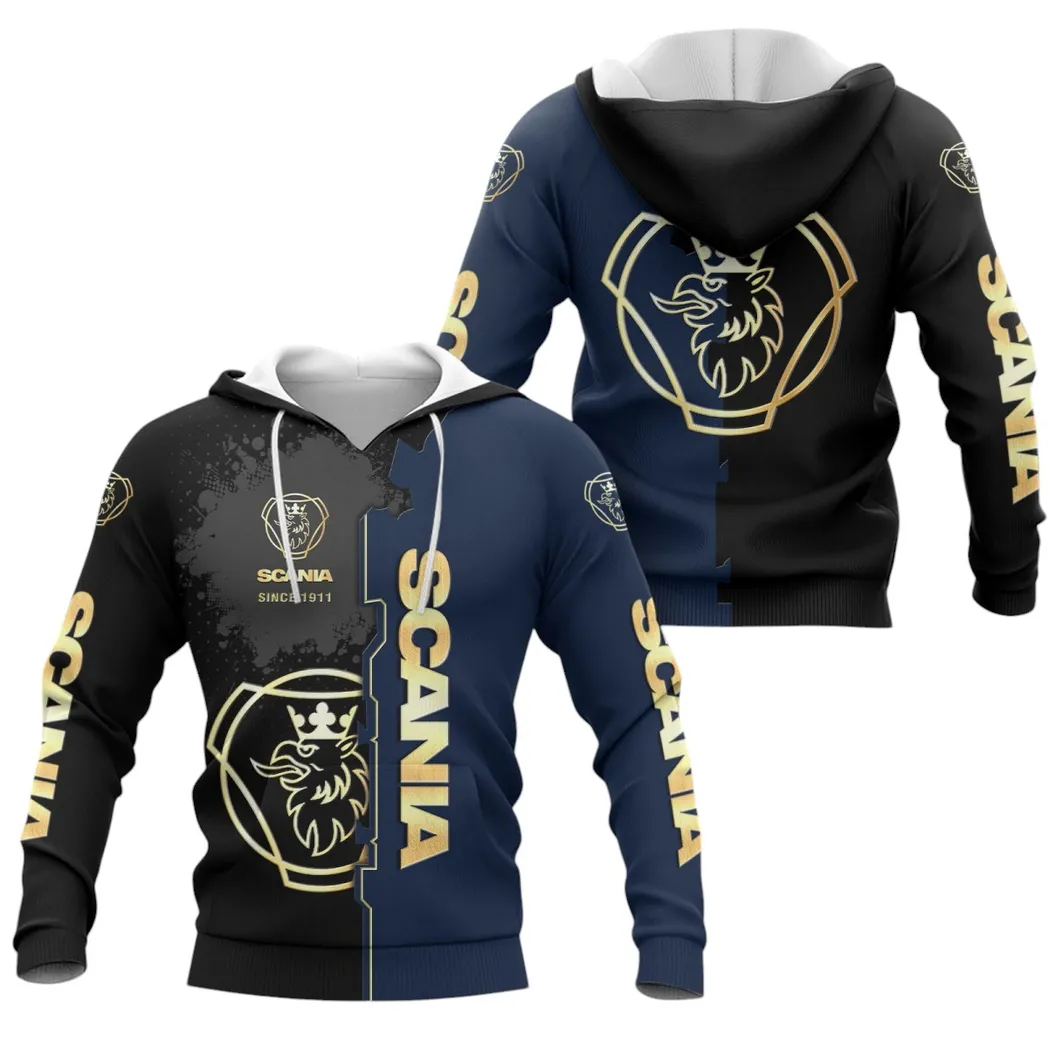Heavy-Duty Truck Hoodie 3D Print, Ultra-Soft Rider Hoodie CAR440