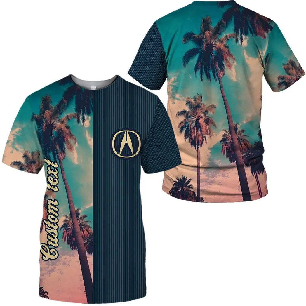High-End Car T-Shirt 3D Print, Track Day Tee CAR431