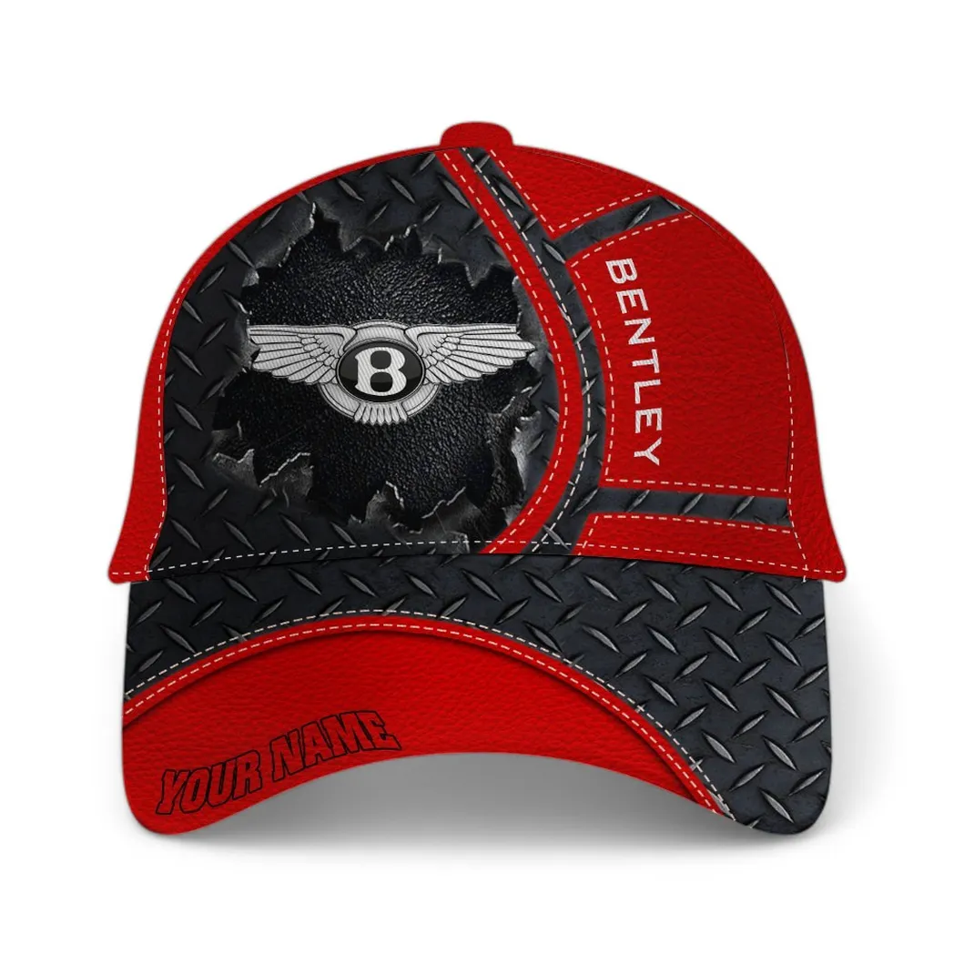 High-End Coupe Classic Cap, Custom Motor Baseball Cap For Auto Lovers CAR490 - Red