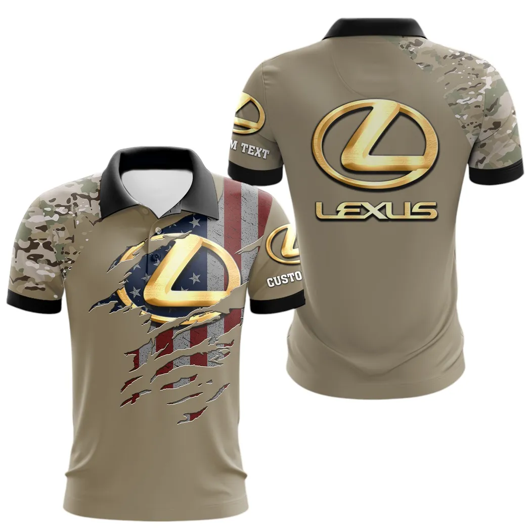 High-End Coupe Polo Shirt, Sporty Urban Style Polo For Car Lovers CAR46021725061