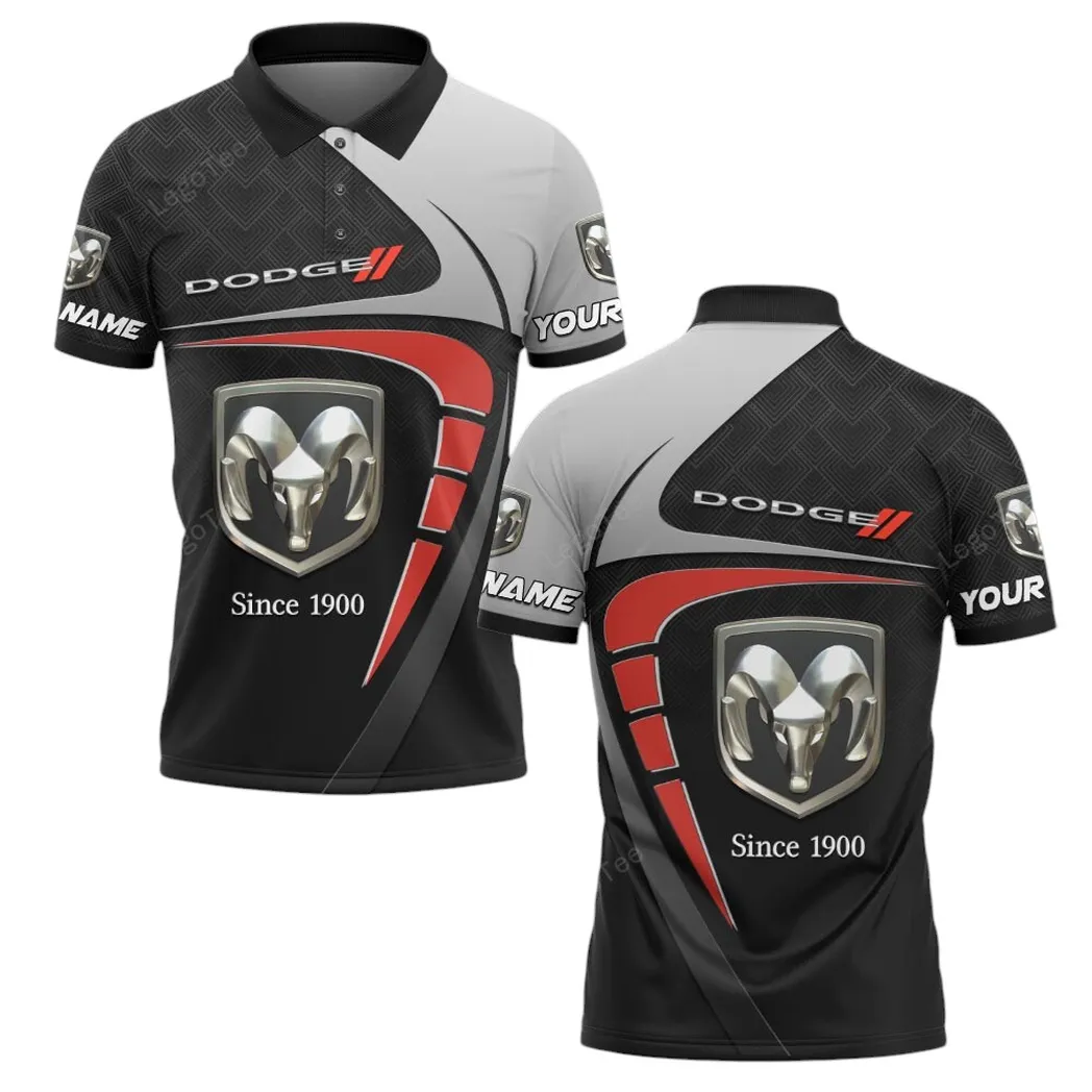 High-Performance Automobile Polo Shirt, Sporty Casual Polo For Car Enthusiasts CAR11603032520