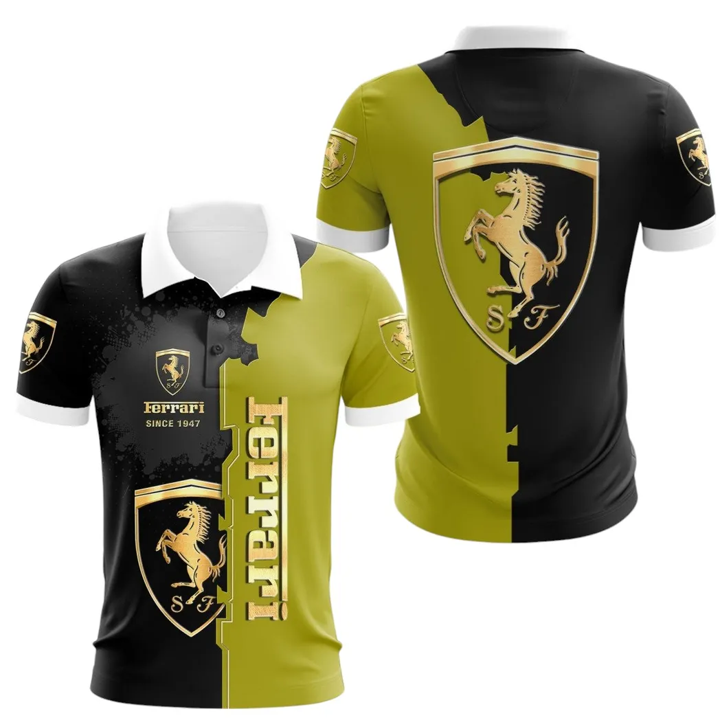 High-Performance Coupe Polo Shirt, Adventure-Ready Polo For Car Enthusiasts CAR44021725023