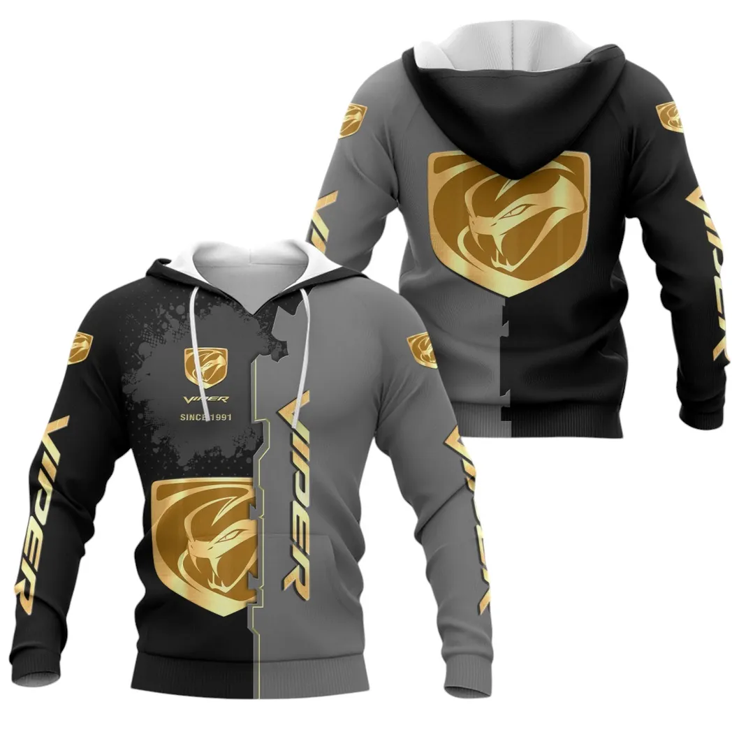 High-Performance Muscle Car Hoodie 3D Print, Pre-Ride Warm-Up Hoodie CAR440