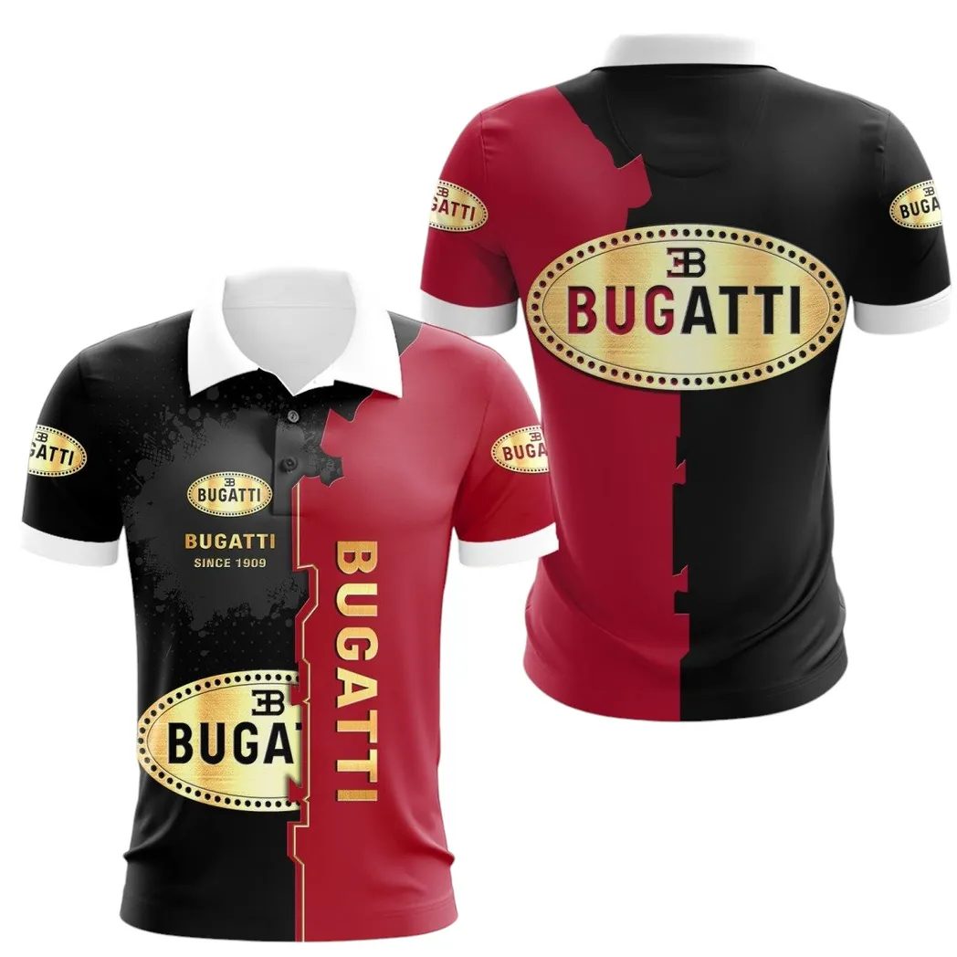 High-Performance Supercar Polo Shirt, Durable Streetwear Polo For Car Lovers CAR44021725007