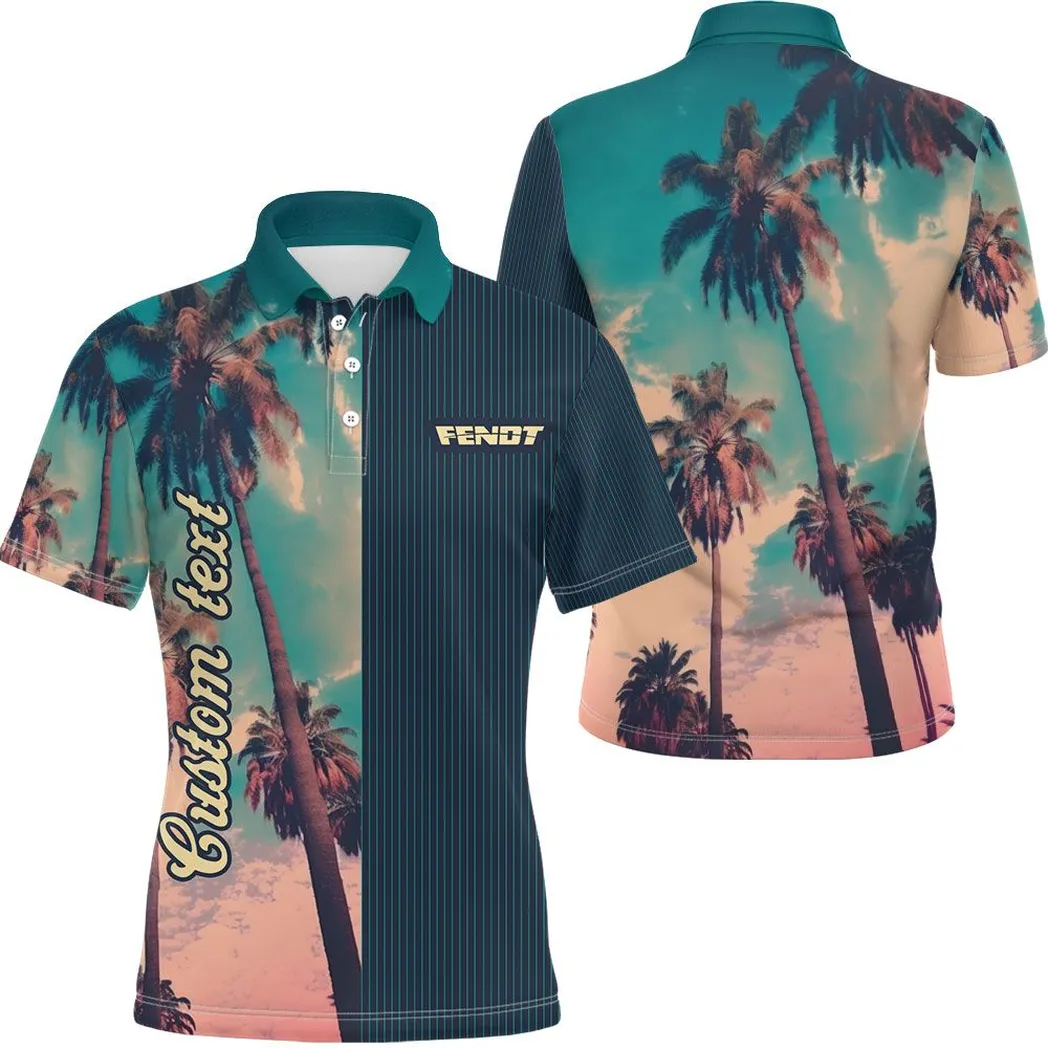 High-Performance Tractor Polo Shirt, Everyday Casual Polo For Car Enthusiasts CAR431041625363