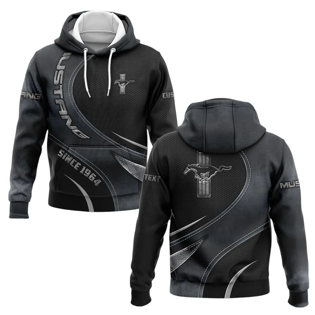 High-Performance Vehicle Hoodie 3D Print, Retro Rider Vibe Hoodie CAR171