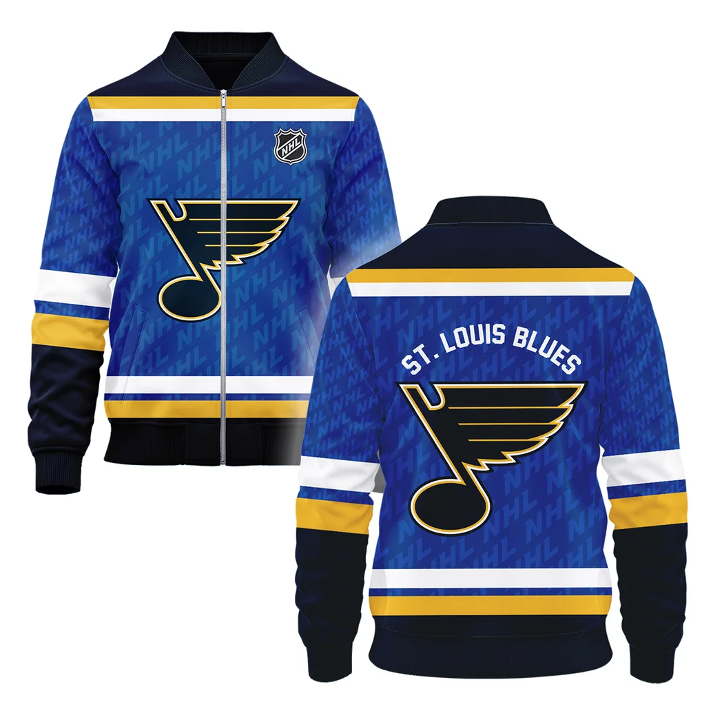 Hockey Beat Bomber Jacket, Bomber Jacket Stadium Style HVN1053ST