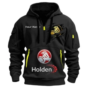 Hoodie Half Zipper Exclusive Logo Gift For Performance Coupe Enthusiasts CAR113 - Black