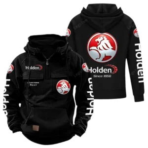 Performance Coupe Tactical Quarter Zip Hoodie, Exclusive Logo Hoodie For Car Enthusiasts CAR960 - Black