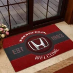 Electric Car Doormat, All Over Print Doormat For Car Owners CAR169 - Red