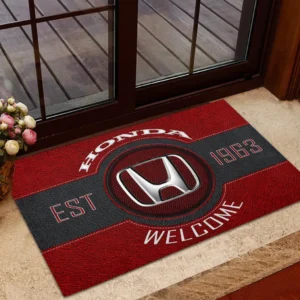 Electric Car Doormat, All Over Print Doormat For Car Owners CAR169 - Red