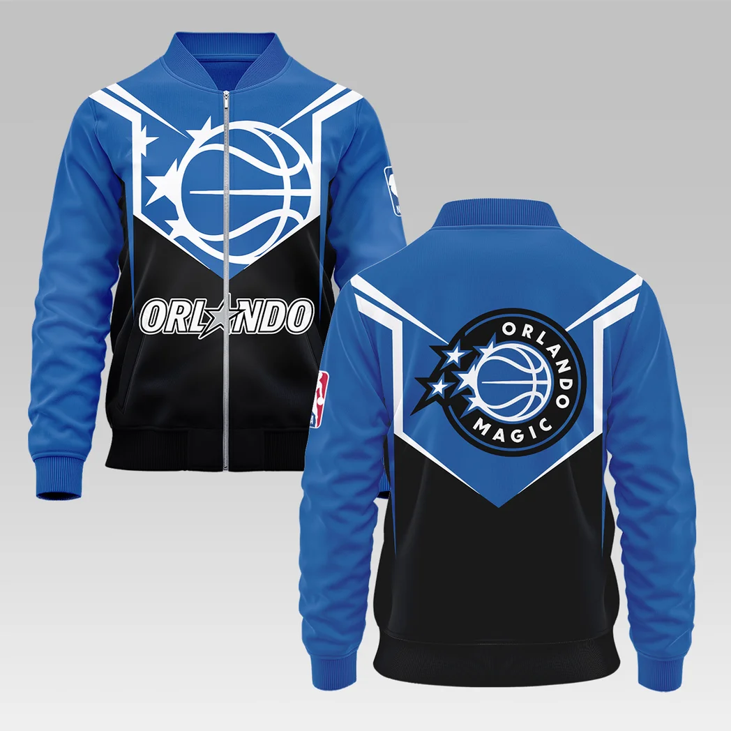 Hoop Energy Fans Bomber Jacket, Sports Bomber Jacket Custom HVN1279