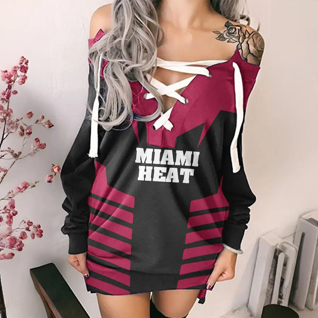 Hoop Lifestyle Family Lace-Up Sweatshirt For Women, Bold Game Day Pullover HVN1272