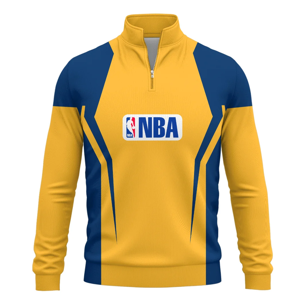 Hoop Passion Crew Quarter-Zip Sweatshirt, Athletic Spirit Quarter-Zip Wear HVN1274 - Image 2