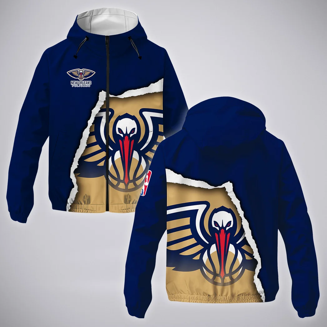 Hoop Passion Energy Windbreaker Jacket, Game Day Waterproof Jacket HVN1273