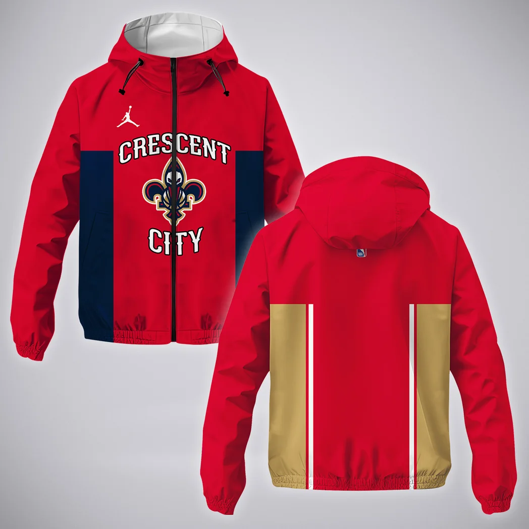 Hoop Passion Energy Windbreaker Jacket, Game Day Waterproof Jacket HVN1277