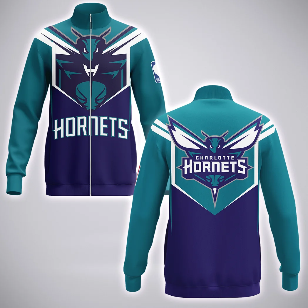 Hoop Passion Family Stand Collar Jacket, Performance Wear for Sport Fans HVN1279