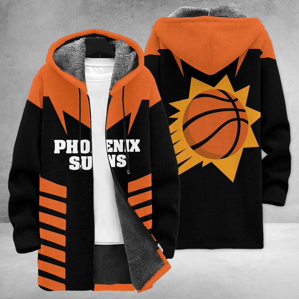 Hoop Passion Fans Fleece Windbreaker Jacket, Custom Athletic Outerwear HVN1272