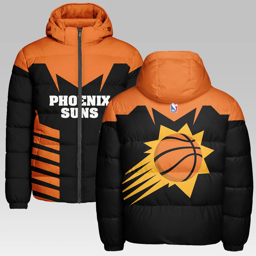 Hoop Passion Fans Hooded Cotton Jacket, Stadium-Ready Heavyweight Puffer HVN1272