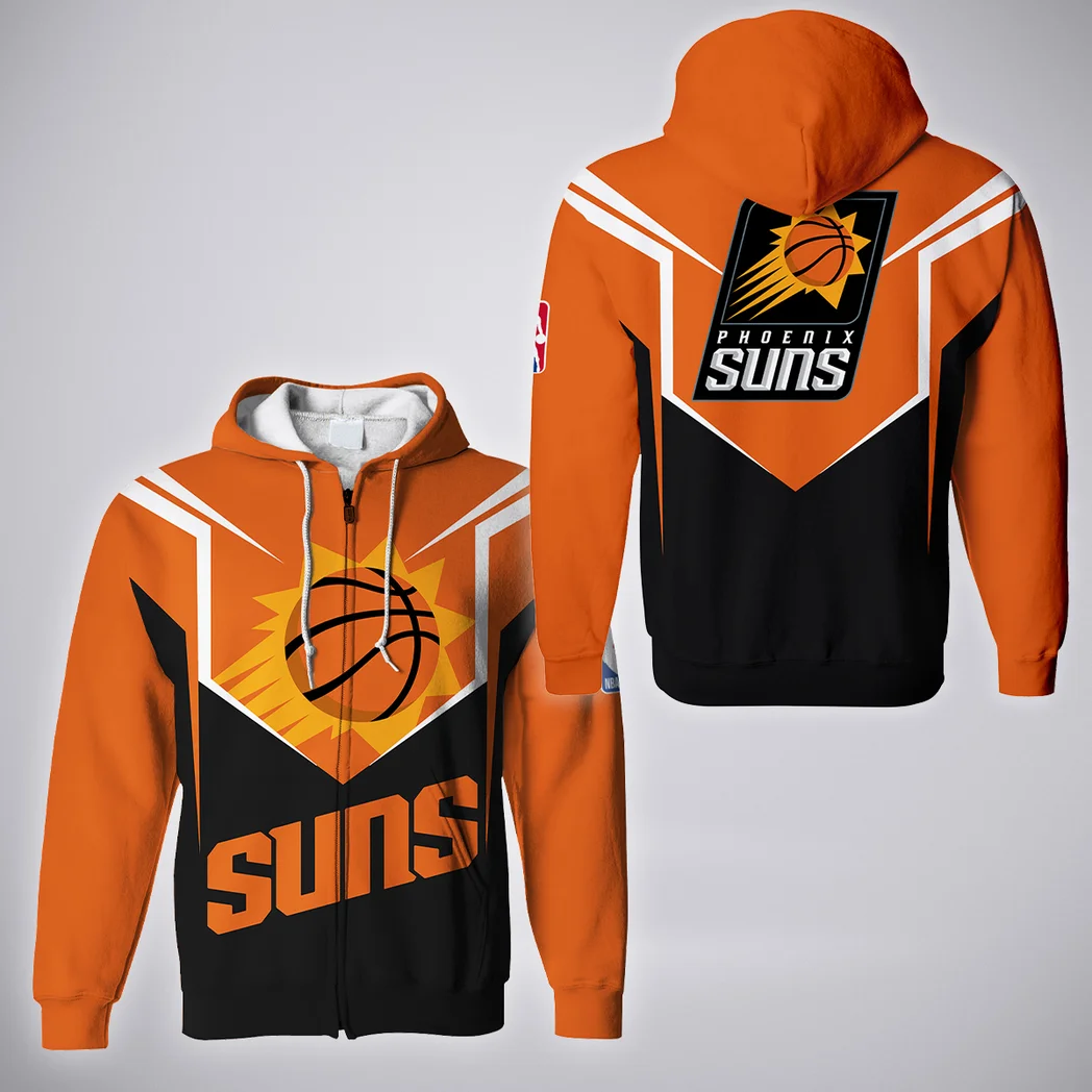 Hoop Passion Fans Zipper Hoodie, Active Spirit Hoodie HVN1279