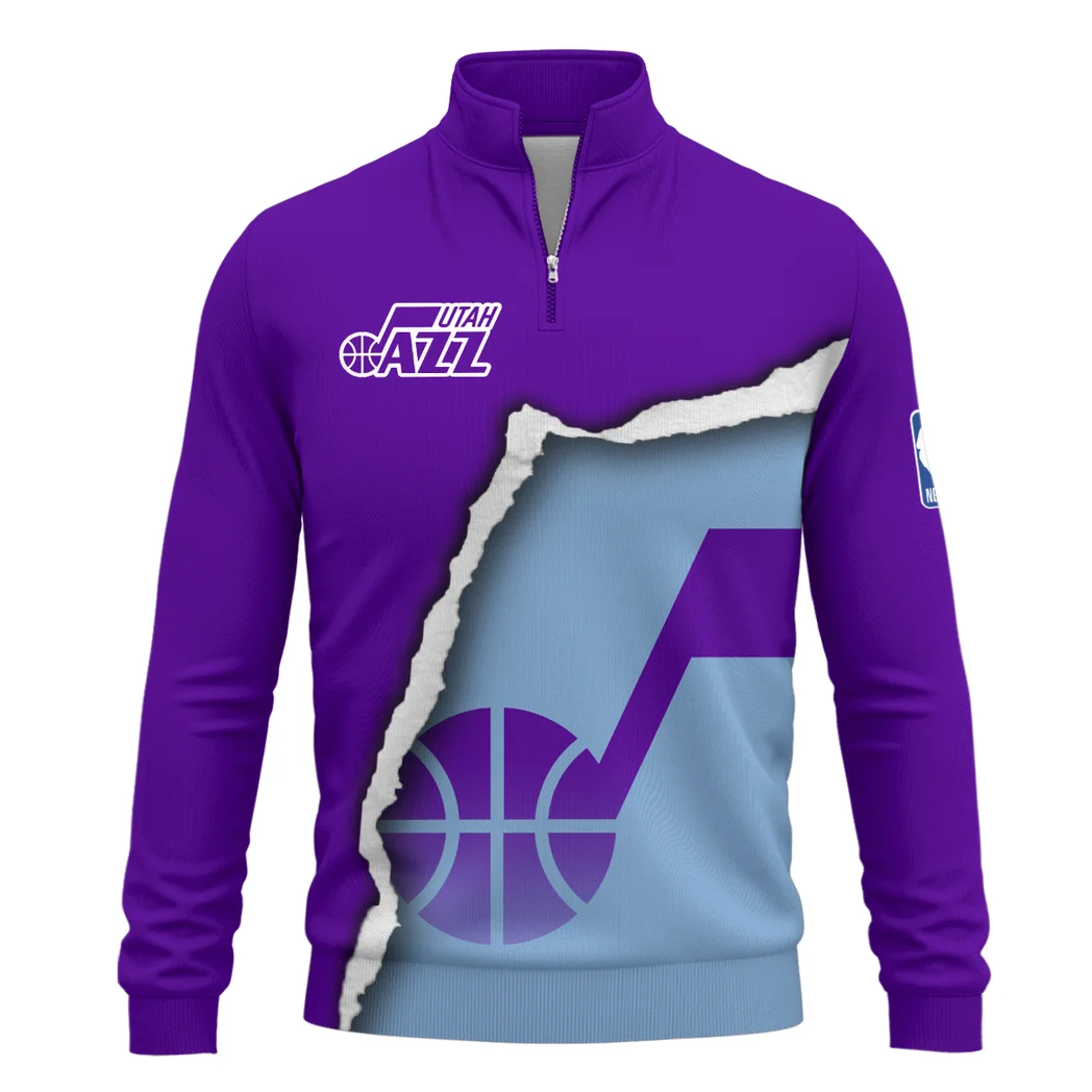 Hoop Passion Lifestyle Quarter-Zip Sweatshirt, Supporter Style Quarter-Zip Comfort HVN1273 - Image 2