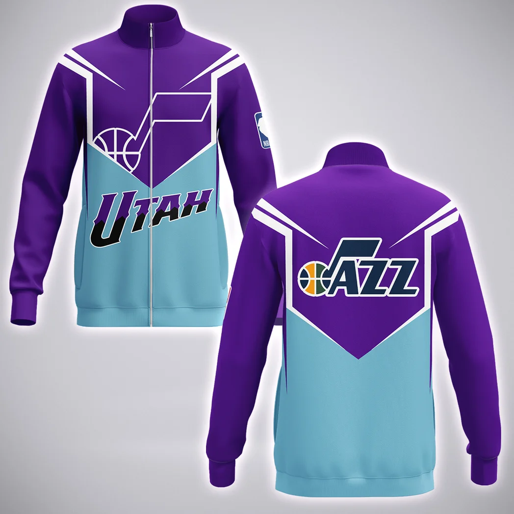 Hoop Passion Lifestyle Stand Collar Jacket, Road-Ready Style Jacket for Fans HVN1279
