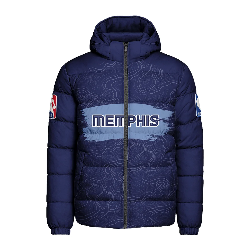 Hoop Passion Nation Hooded Cotton Jacket, Bold Game Day Jacket HVN1276 - Image 2