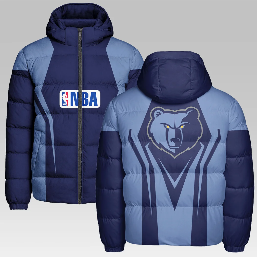 Hoop Passion Nation Hooded Cotton Jacket, Bold Spirit Supporter Coat HVN1274