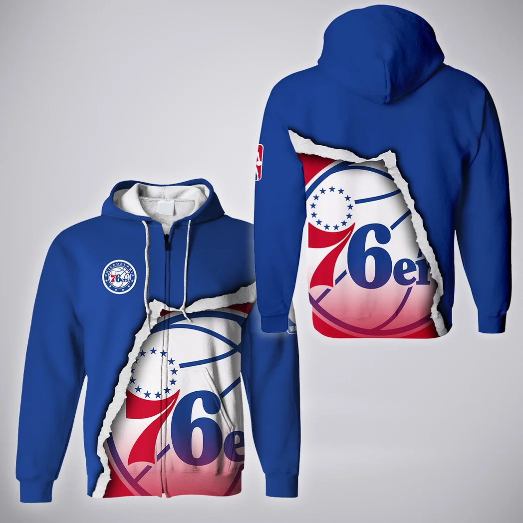 Hoop Passion Nation Zipper Hoodie, Everyday Comfort Full-Zip Hoodie HVN1273