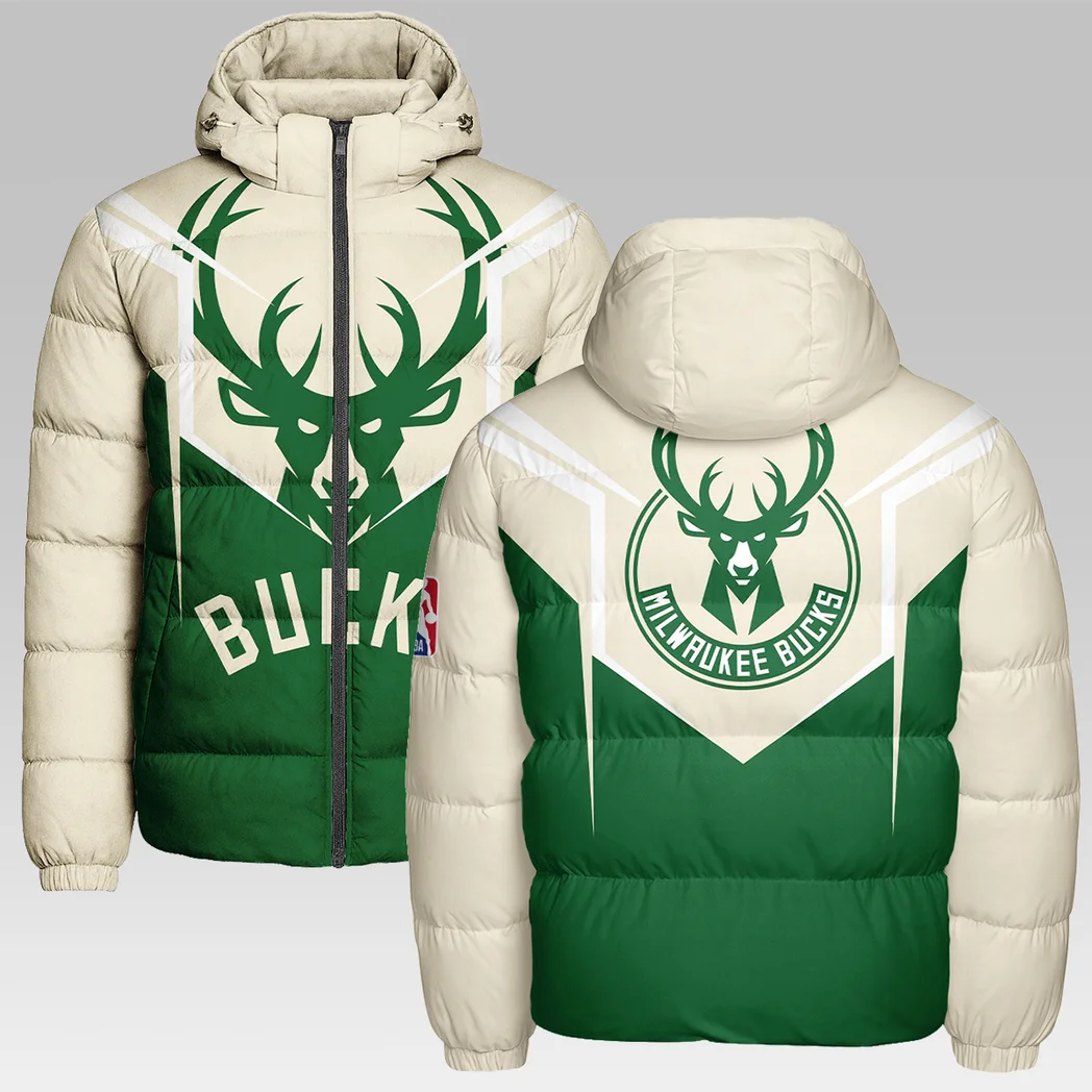 Hoop Passion Squad Hooded Cotton Jacket, Bold Spirit Supporter Coat HVN1279