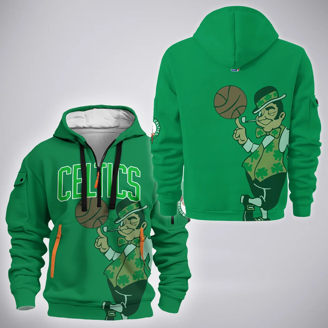 Hoop Passion Squad Hoodie Half Zip 3D, Performance Fan Hoodie HVN1278