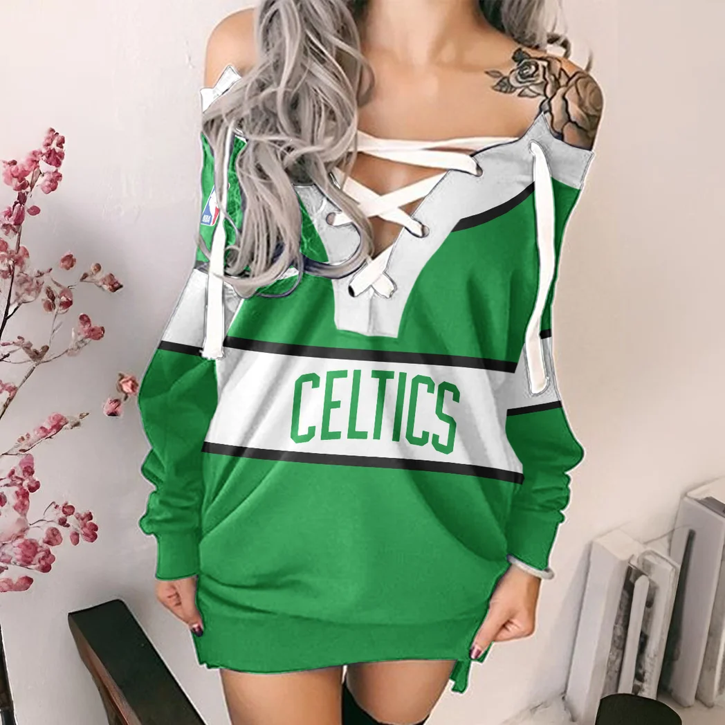 Hoop Passion Squad Lace-Up Sweatshirt For Women, Streetwear Lace-Up Hoodie HVN1275