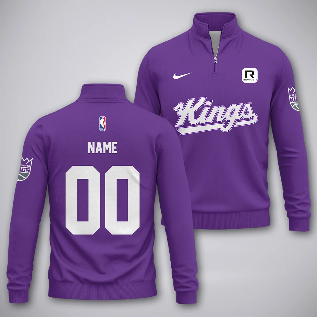 Hoop Passion Squad Quarter-Zip Sweatshirt, Breathable Comfort for Sport Fans HVN1280