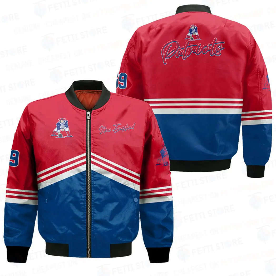 Hub Squad Bomber Jacket, Sports Fan Bomber Jacket NFL760