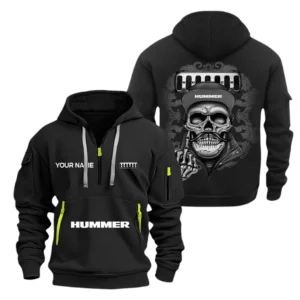 Hoodie Half Zipper Exclusive Logo Gift For Sleek Sports Coupe Enthusiasts CAR166 - Black