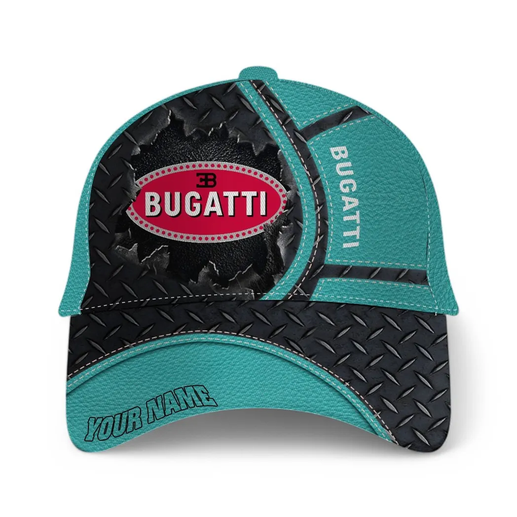 Hypercar Classic Cap, Custom Rider Baseball Cap For Auto Collectors CAR490 - Cyan