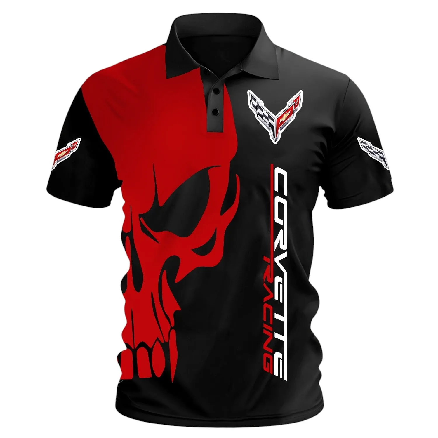 Iconic Speed Machine Polo Shirt, Sporty Everyday Polo For Car Owner CAR06032025000