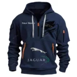 Hoodie Half Zipper Exclusive Logo Gift For Premium Off-Road Auto Enthusiasts CAR113 - Navy
