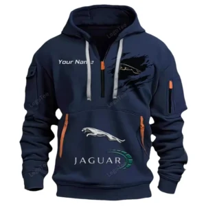 Hoodie Half Zipper Exclusive Logo Gift For Premium Off-Road Auto Enthusiasts CAR113 - Navy