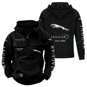 Executive Coupe Tactical Quarter Zip Hoodie, Exclusive Logo Hoodie For Car Enthusiasts CAR960 - Black