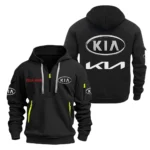 Small City Car Hoodie Half Zipper, Exclusive Logo Hoodie For Small City Car Enthusiasts CAR200 - Black