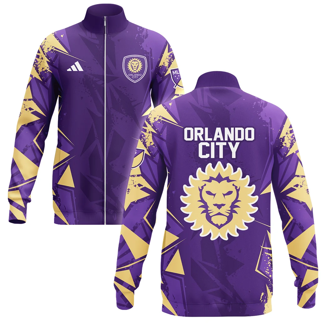 Kick Rhythm Stand Collar Jacket, Bold Game Day Spirit Jacket HVN1068OC