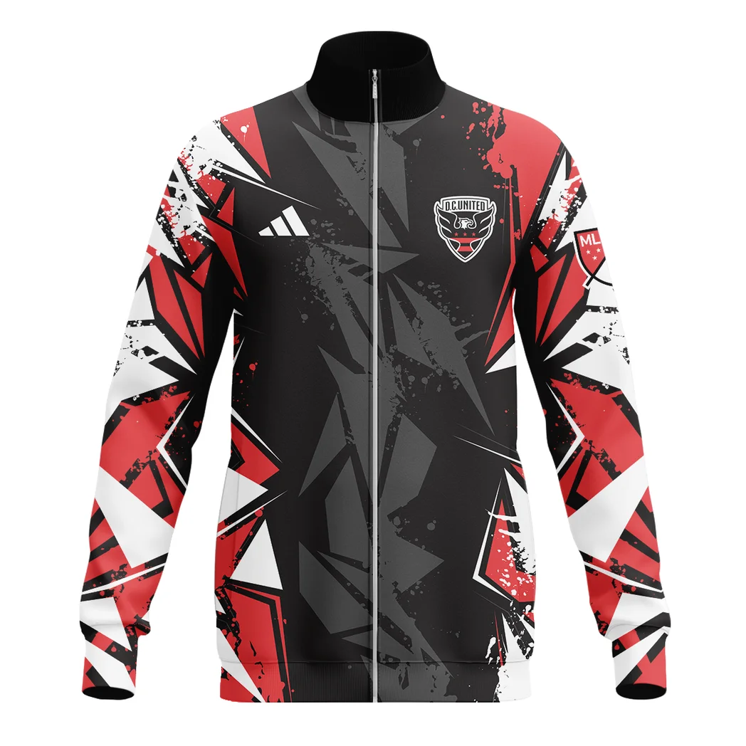 Kick Rhythm Stand Collar Jacket, Lightweight Comfort Jacket for Fans HVN1068DC - Image 2