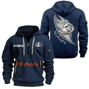 Hoodie Half Zipper Exclusive Logo Gift For Reliable Work Tractor Enthusiasts CAR170 - Navy