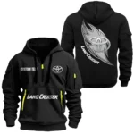 Adventure Truck Hoodie Half Zipper, Exclusive Logo Hoodie For Adventure Truck Enthusiasts CAR170 - Black