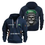 Hoodie Half Zipper Exclusive Logo Gift For Premium Off-Road Ride Enthusiasts CAR166 - Navy