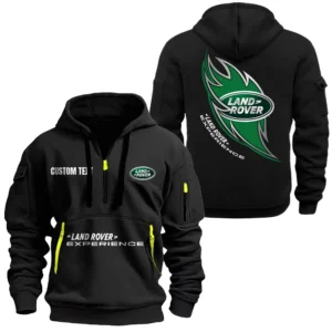 4x4 SUV Maker Hoodie Half Zipper, Exclusive Logo Hoodie For 4x4 SUV Maker Enthusiasts CAR170 - Black