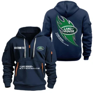 Hoodie Half Zipper Exclusive Logo Gift For Outdoor Lifestyle Vehicle Enthusiasts CAR170 - Navy