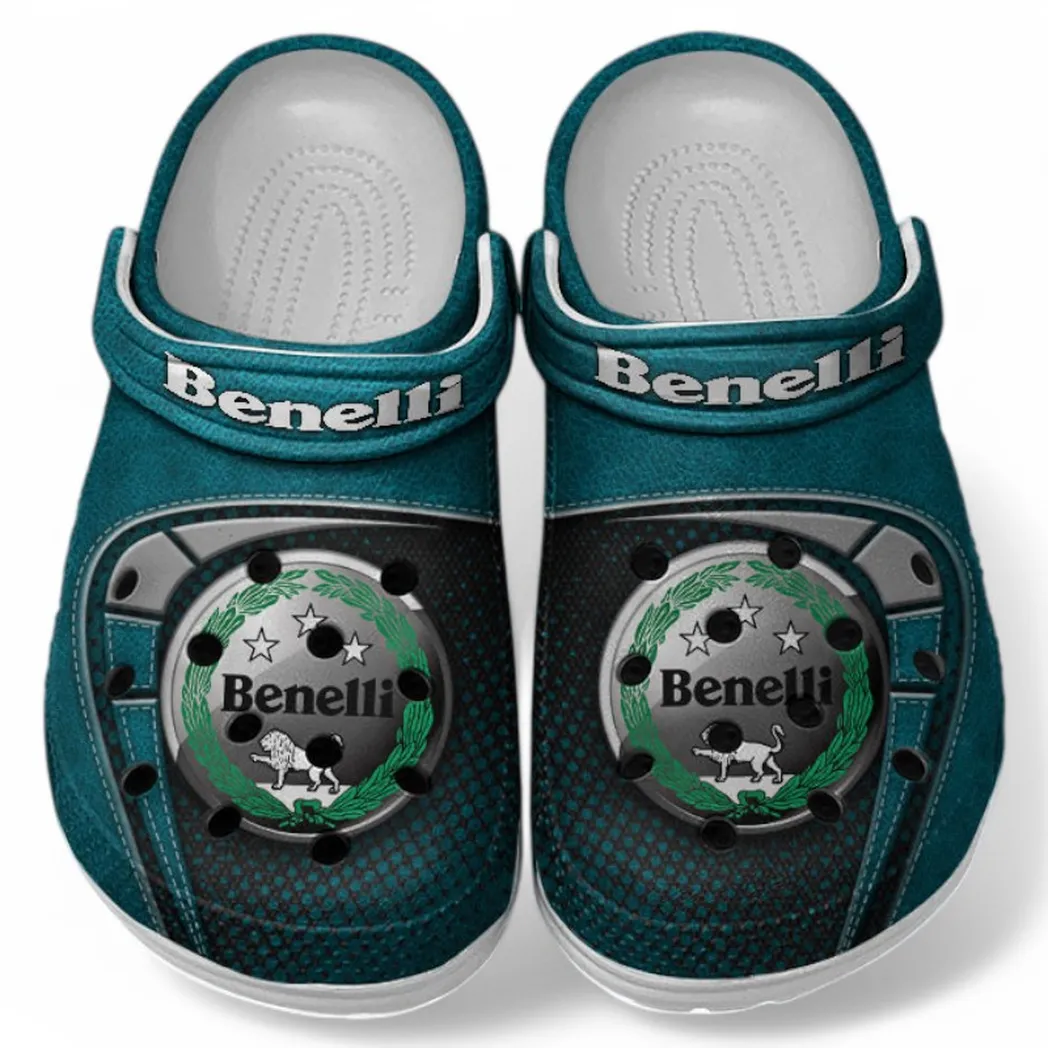 Lightweight Two-Wheeler Culture Clog, Stylish All Over Print Lightweight Shoes for Auto Fans and Streetwear Style CAR183 - Cyan